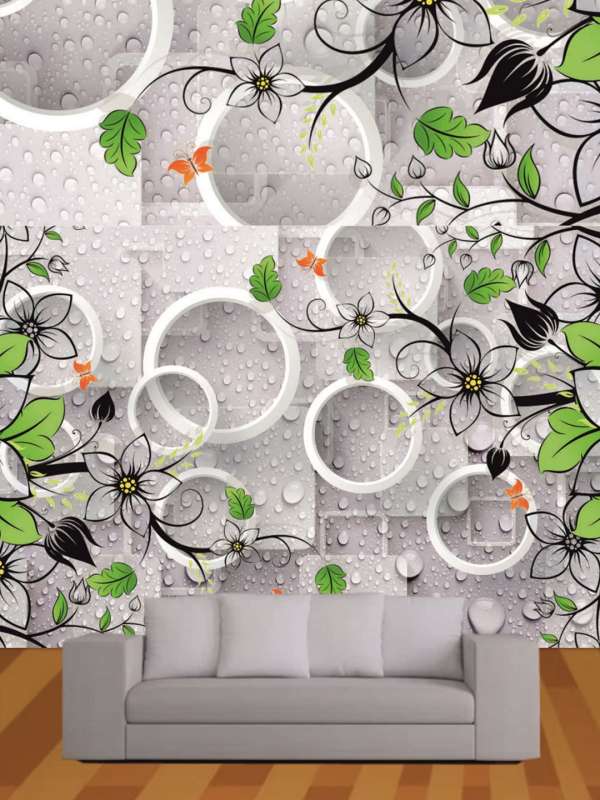 3d wall sticker outlet for living room