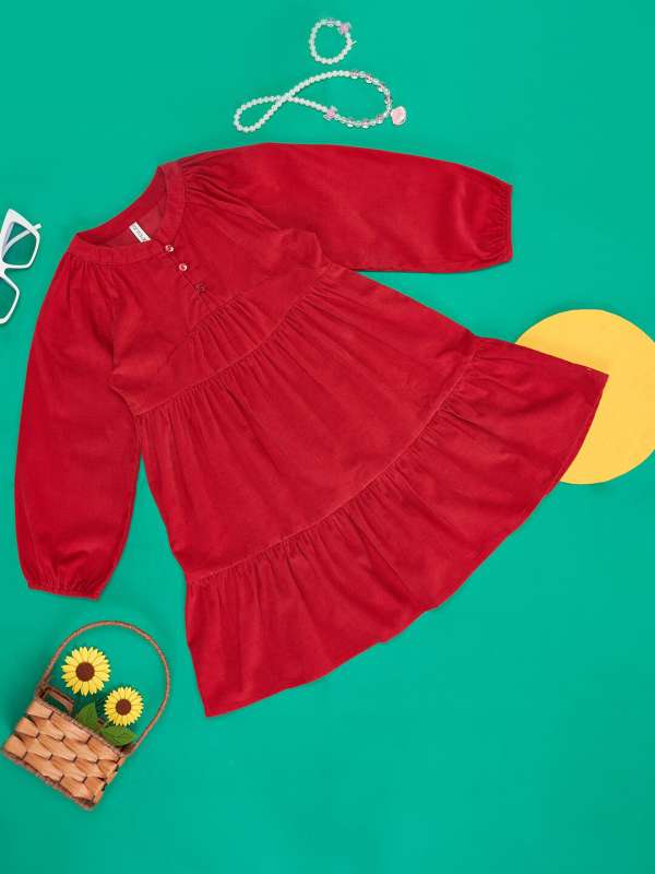 Dailymall Kids Baby Girl Girls Long Sleeve Button Clothes India