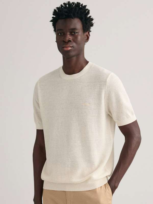 White linen hotsell sweater