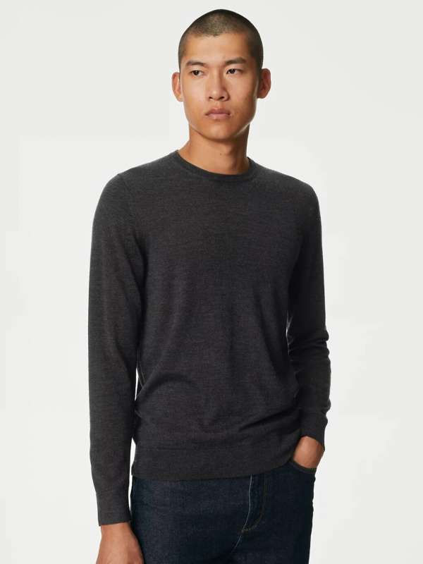Marks and spencer mens discount pullovers