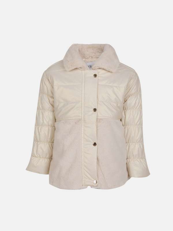 Off white winter coat outlet