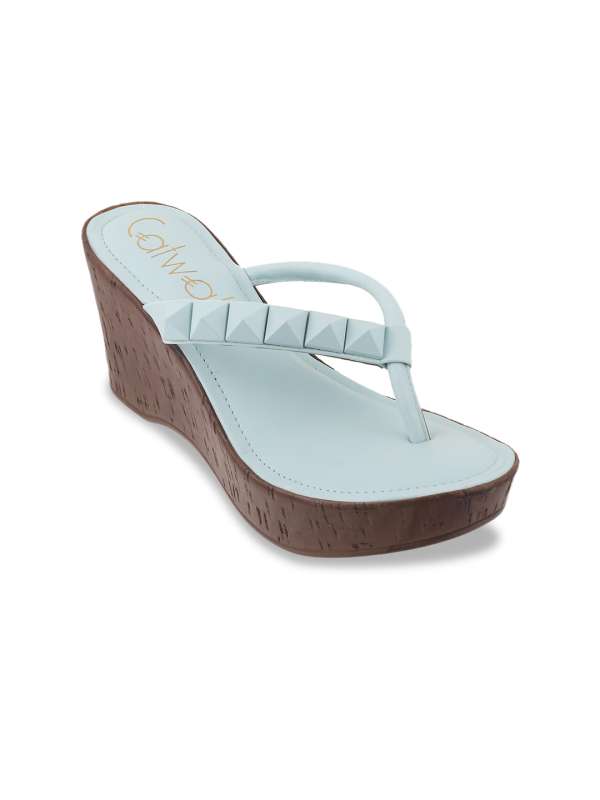 Catwalk blue wedges best sale