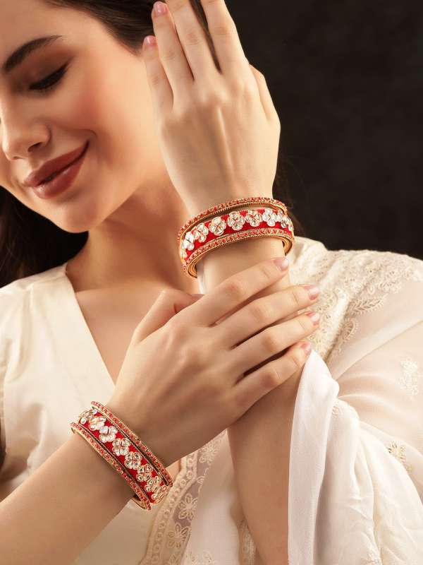 Red bangles new arrivals online