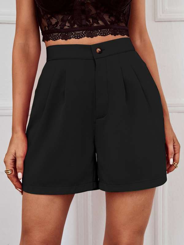 High Rise Shorts - Buy High Rise Shorts online in India