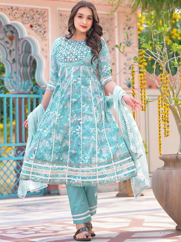 Sangria blue kurta new arrivals