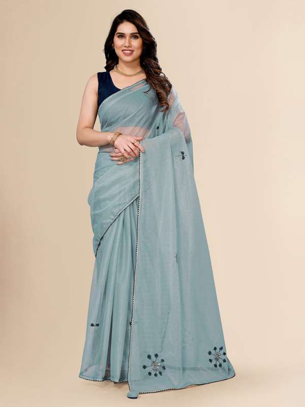 Gota patti saree outlet myntra