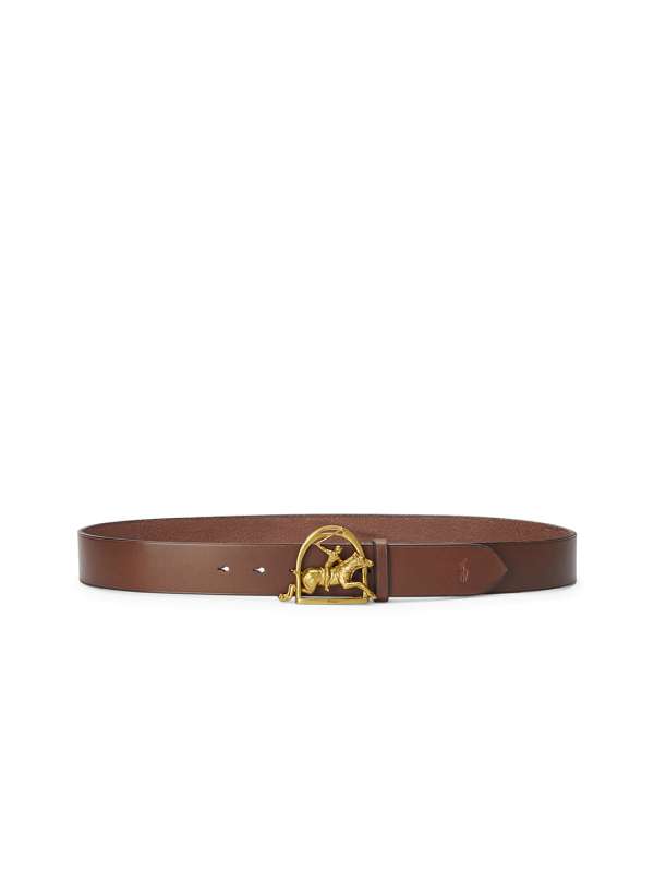 Ralph Lauren Purple Label Sportsman Braided Leather Belt in Brown for Men