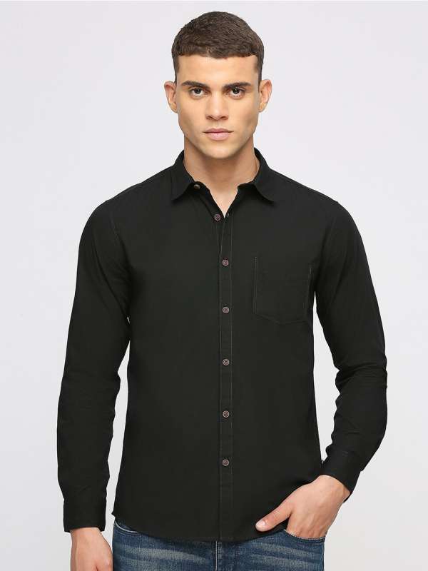Pepe Jeans Black Shirts Buy Pepe Jeans Black Shirts online in India