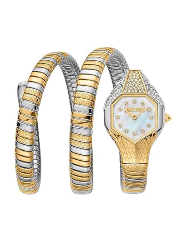Just cavalli snake store watch on hand