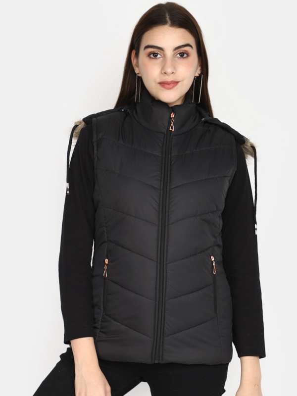 Without sleeves jacket for ladies sale