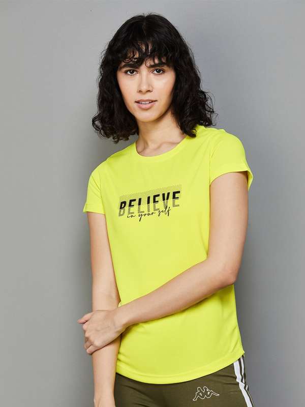 Kappa Yellow Tshirts Buy Kappa Yellow Tshirts online in India