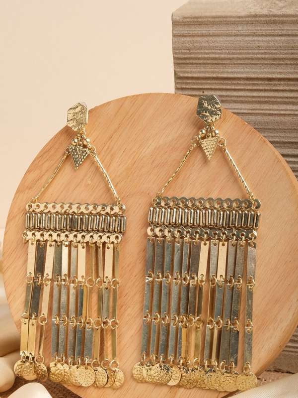 Earrings at the mall top