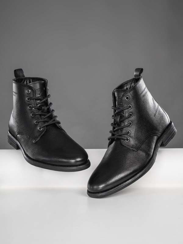 Red tape leather shoes polish hotsell