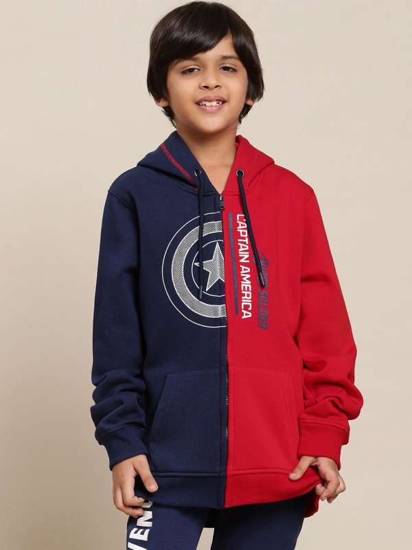 Boys captain sale america sweatshirt
