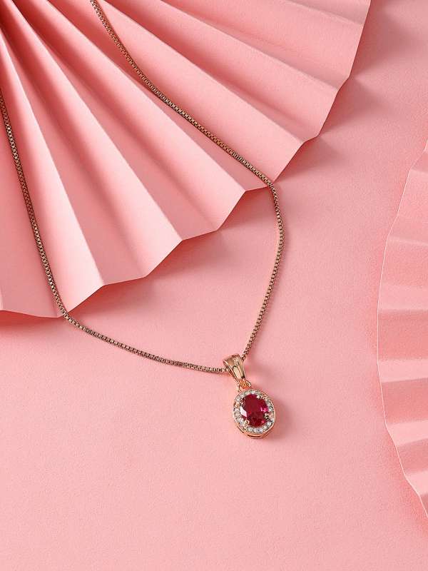 Pink pendant deals