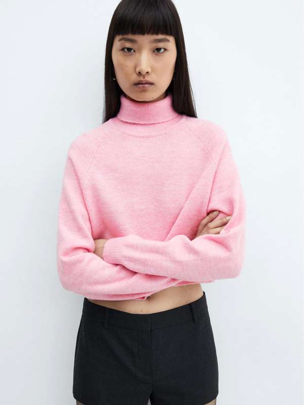 Mango pink sweater 2025