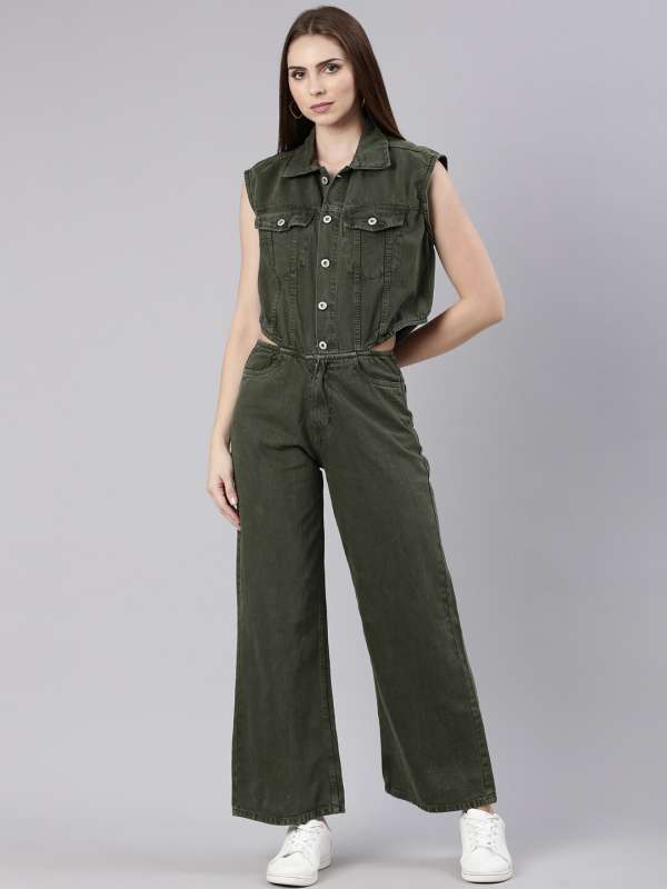 Nike olive hot sale green jumpsuit