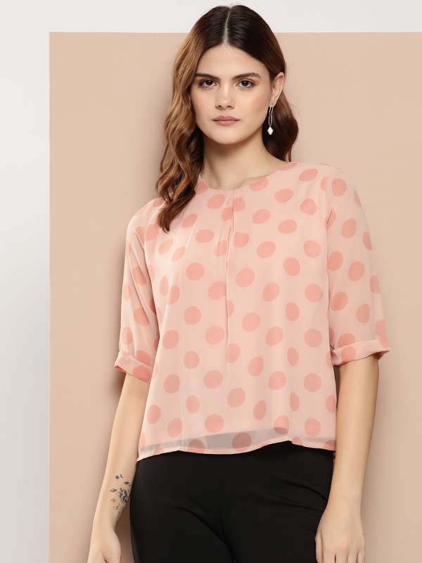 Polka dots tops sales jabong
