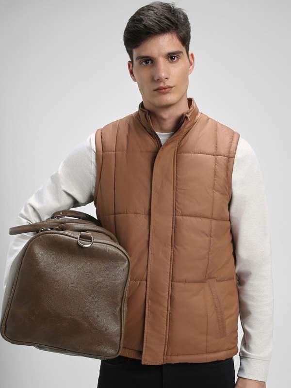 Half jacket with cap hot sale