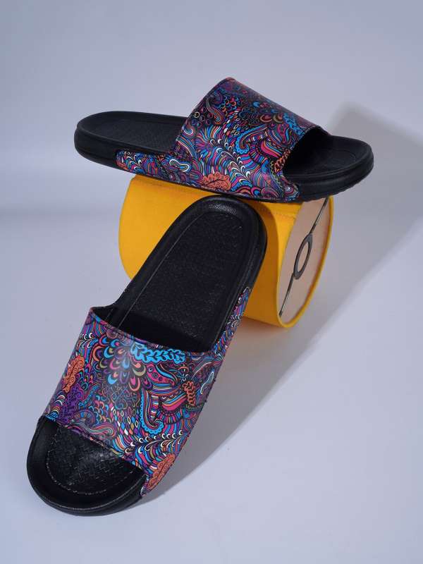 Purple slides mens store