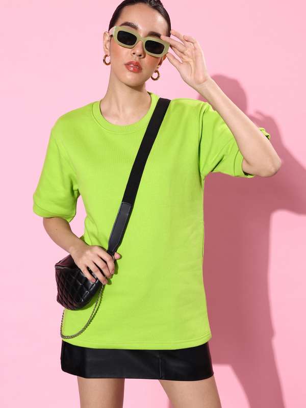 Half sleeve hoodie best sale myntra