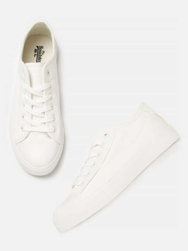 white shoes for men myntra