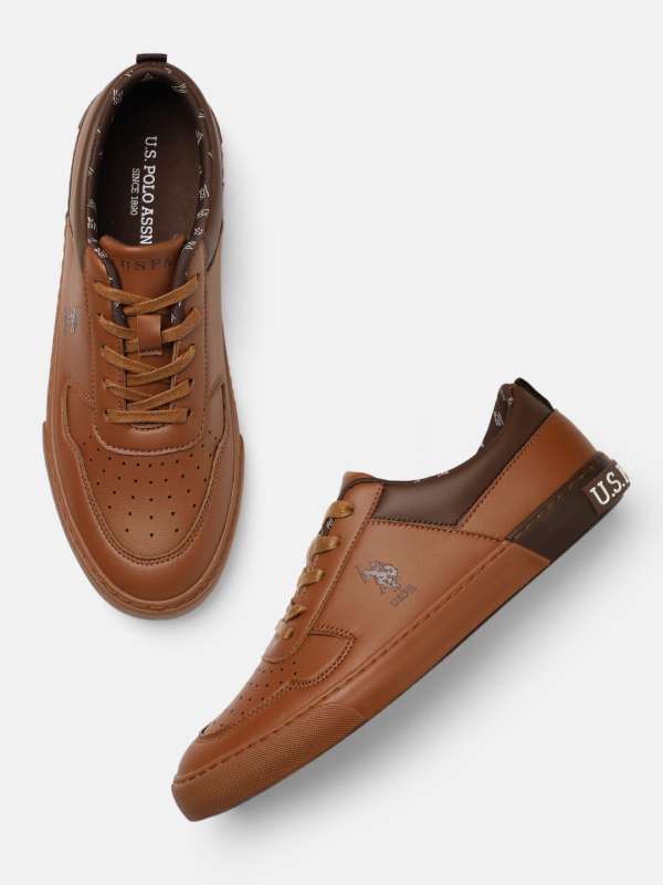 Polo tan shoes top