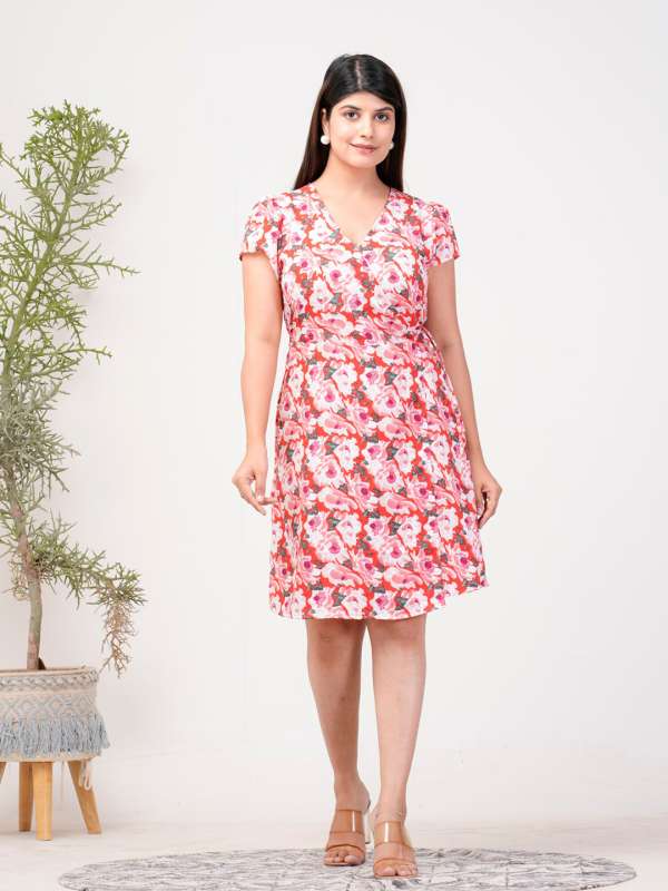 Wrap top dress jabong