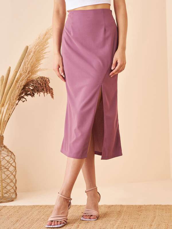 Forever 21 pink midi skirt store
