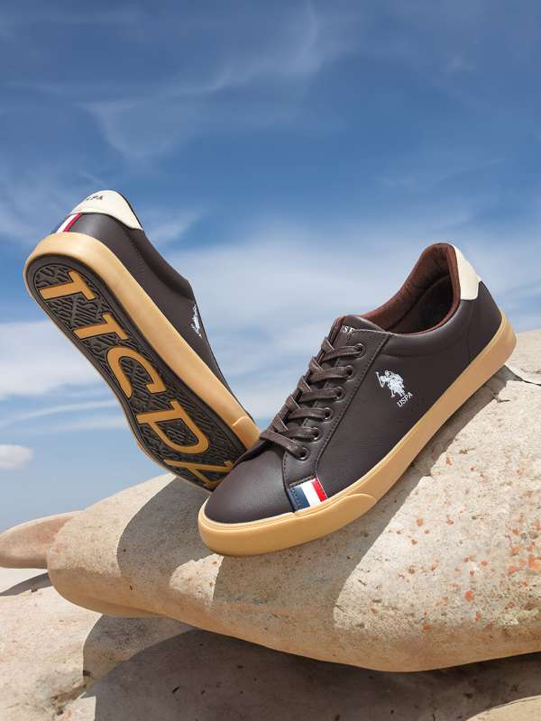 Us Polo Assn Brown Shoes Buy Us Polo Assn Brown Shoes online in India