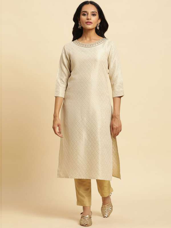 W Woven Design Kurtas Buy W Woven Design Kurtas online in India
