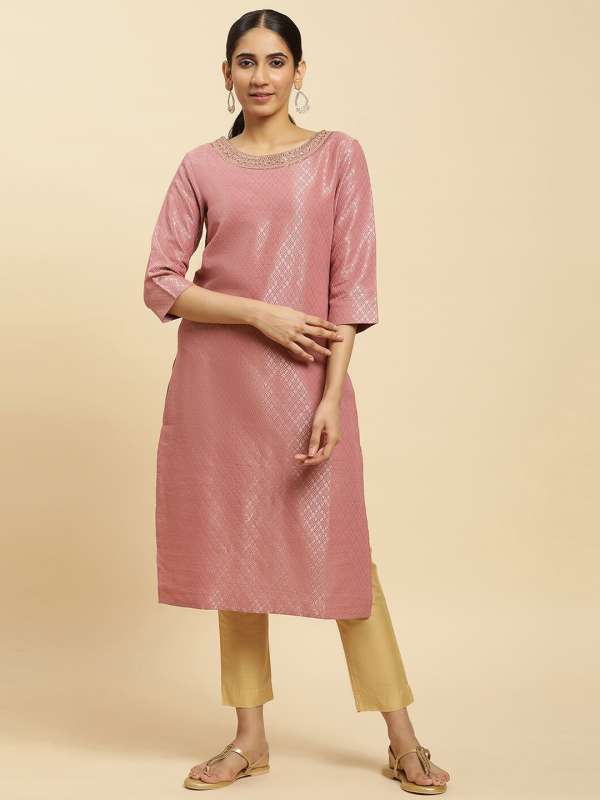 W Woven Design Kurtas Buy W Woven Design Kurtas online in India