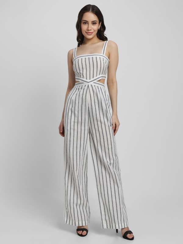 Grey jumpsuit 2025 forever 21