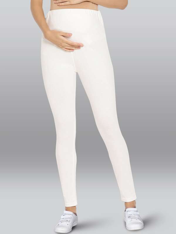 Buy Lyra Navy Cotton Full Length Leggings for Women Online @ Tata CLiQ