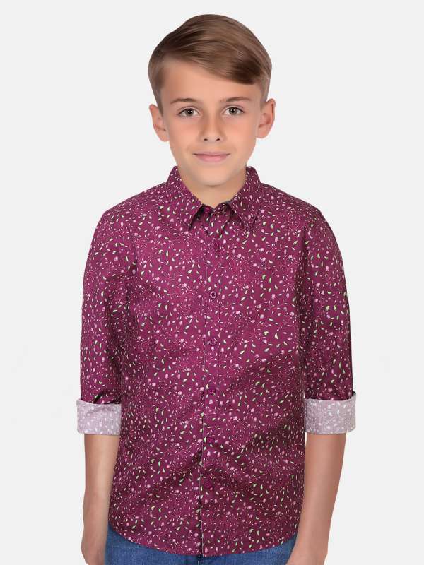 Flower shirt for boys shop
