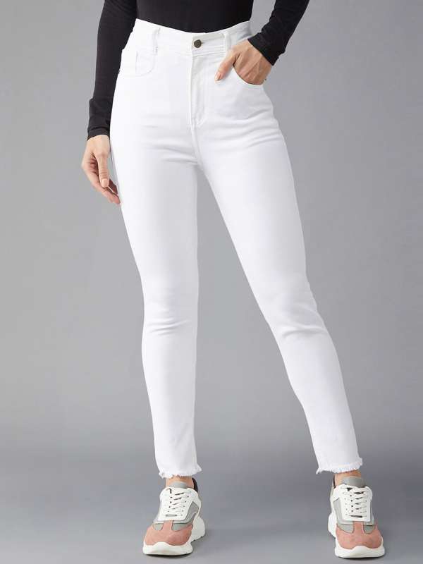 Next ladies white top jeans