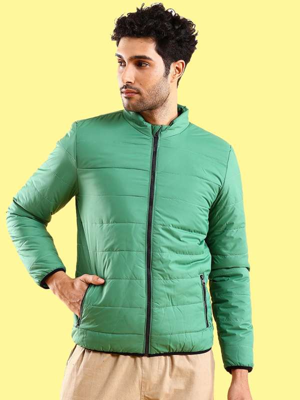 Garage store green jacket