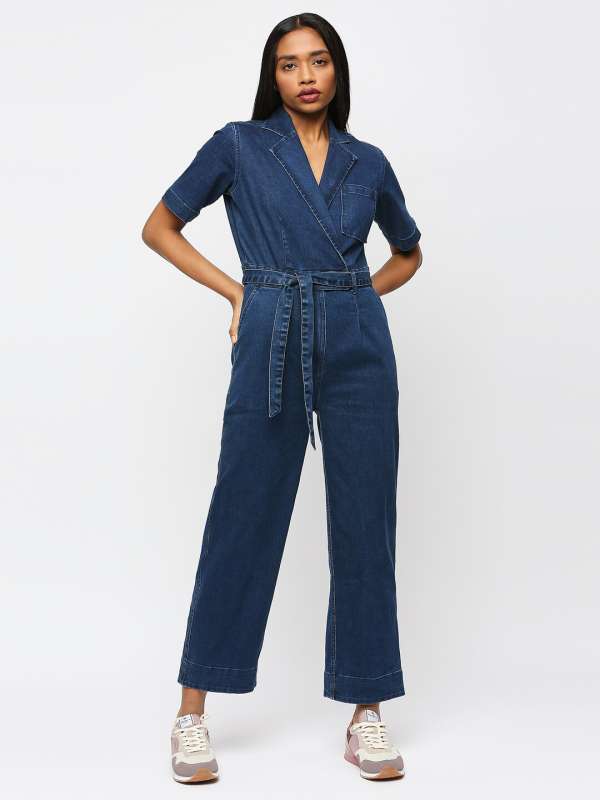 Jeans jumpsuit online new arrivals