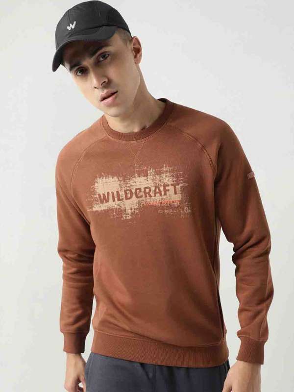 Wildcraft full sleeve solid men's sweatshirt outlet