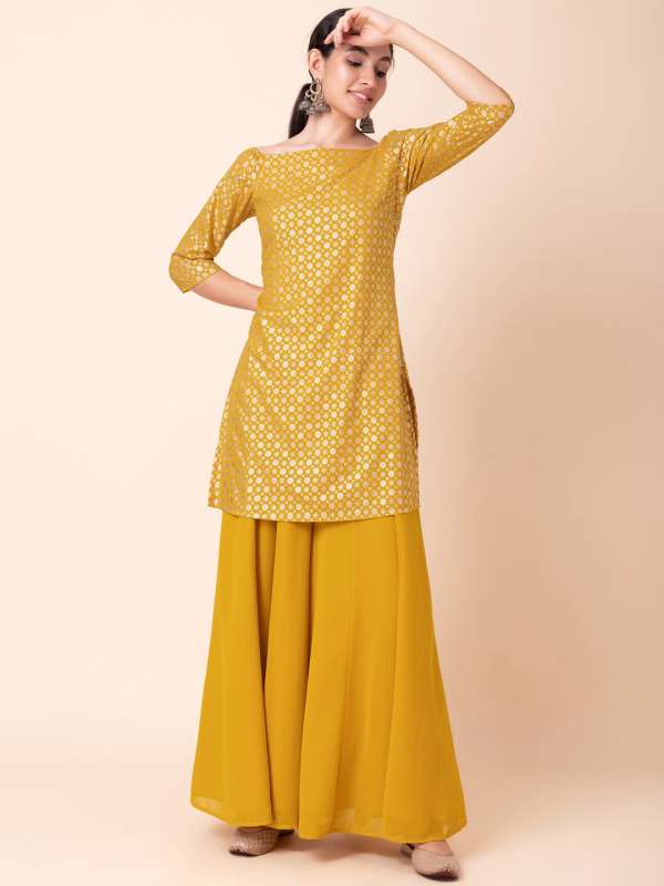 Off shoulder kurtis online best sale
