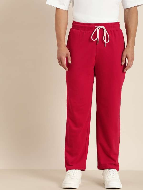 Red Men Track Pants Buy Red Men Track Pants online in India
