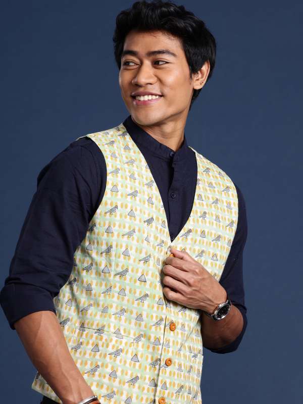 Indo western waistcoat sale