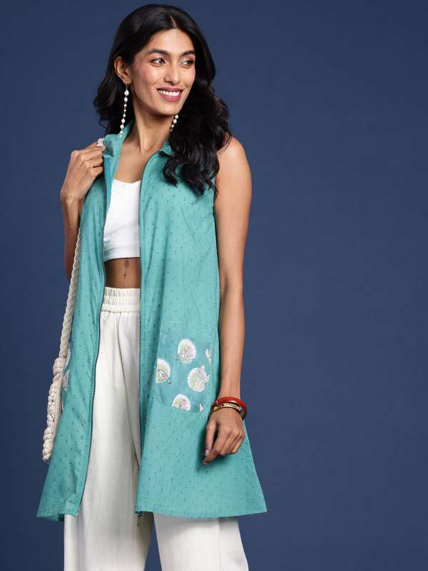 Teal Shrug Buy Teal Shrug online in India