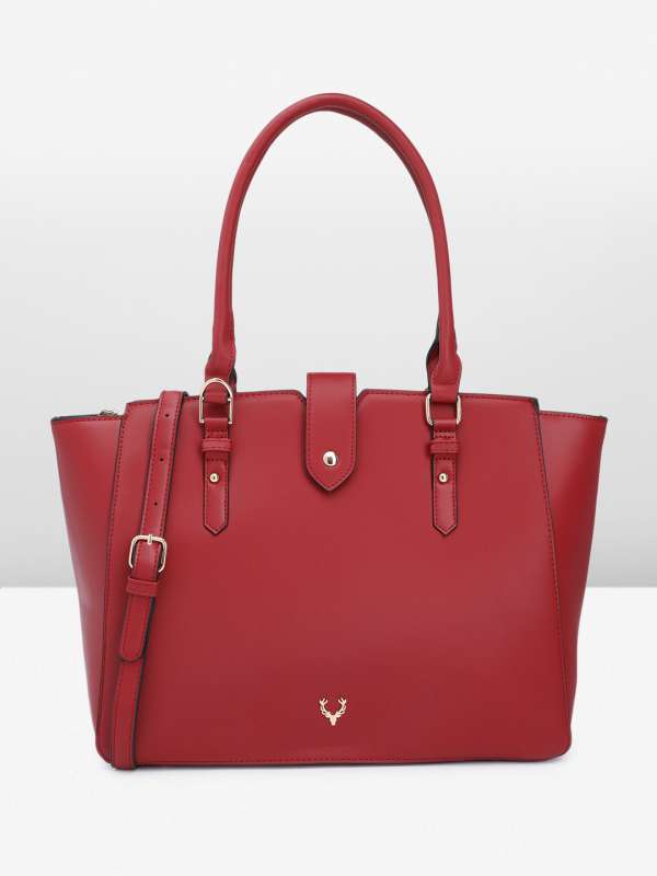 Red handbags online india on sale