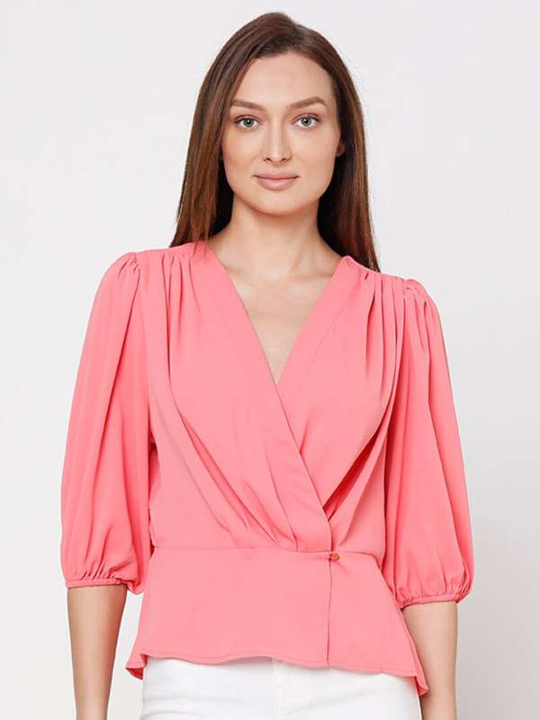Wrap on sale around tops