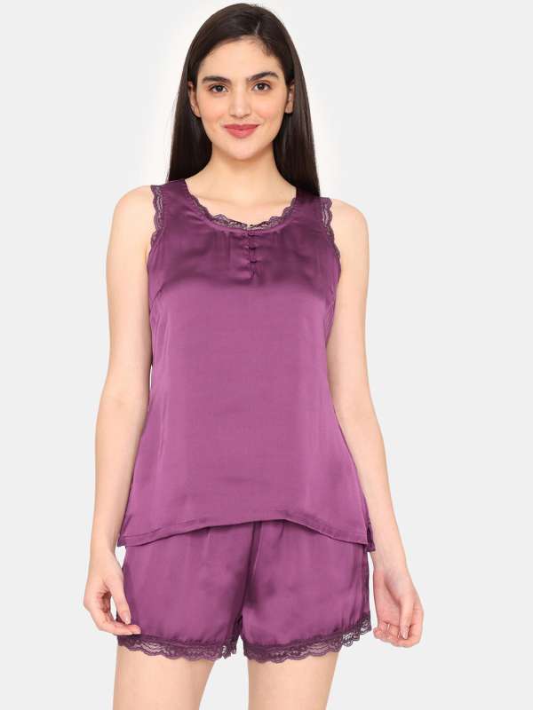 Zivame satin best sale night dress