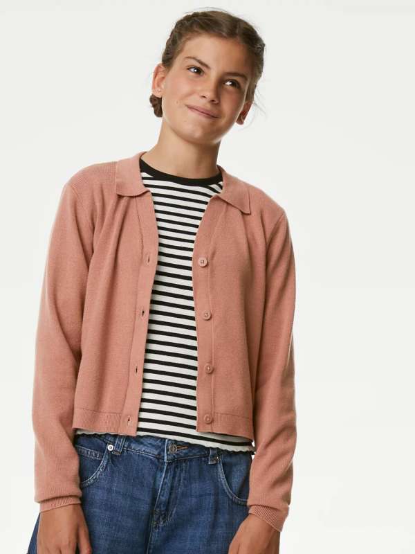 Peach Kids Sweaters Cardigans Buy Peach Kids Sweaters Cardigans online in India
