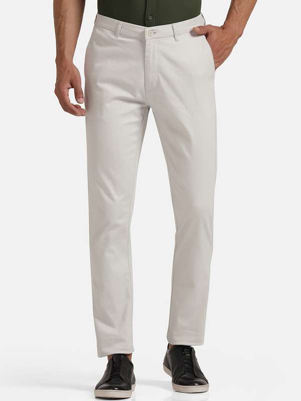 Gypsohila Stylish Chino Pants/White 36