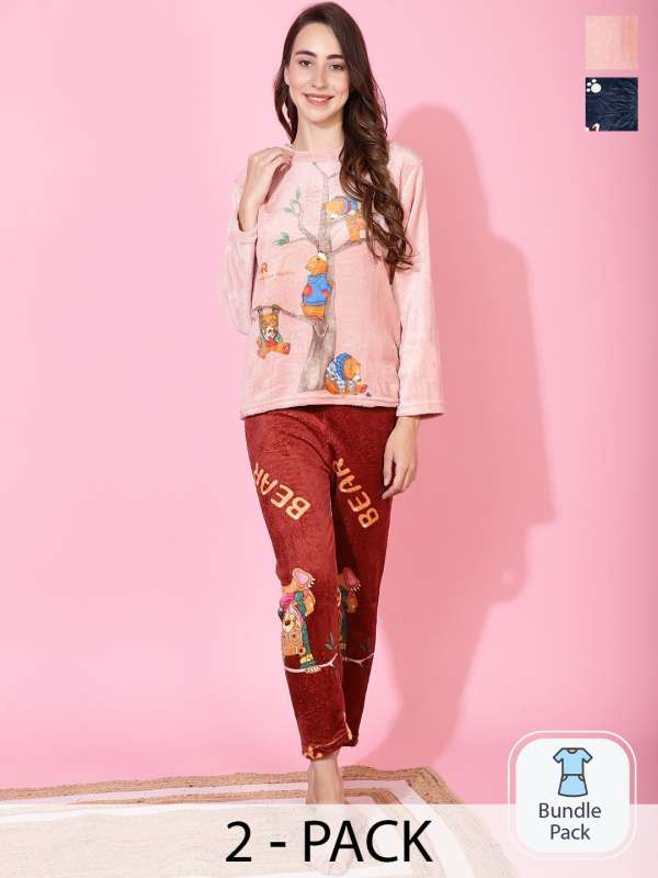 Buy Woolen Night Suits Online in India Myntra