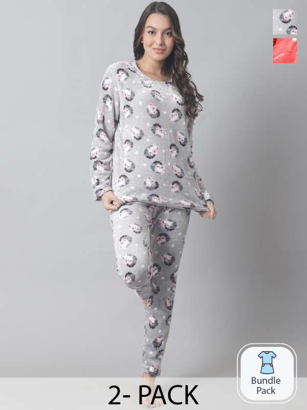 Woolen night suit for ladies store
